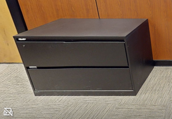 2D lateral filing cabinet