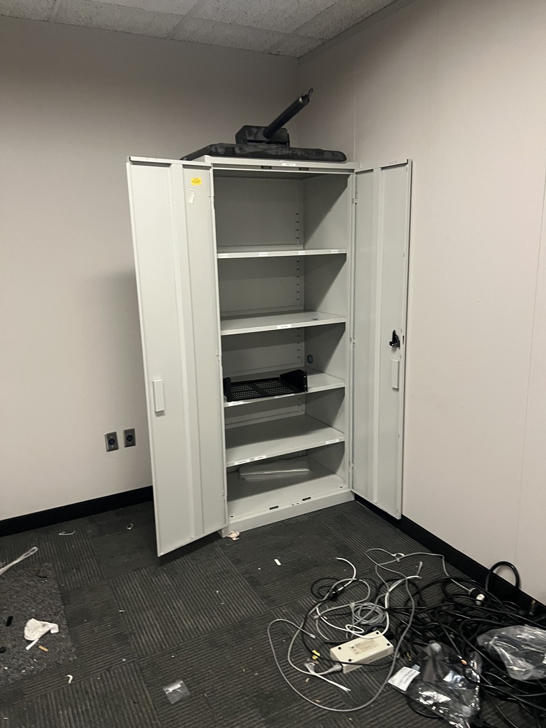 3'x6' doored cabinet