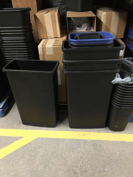 TALL TRASH CANS