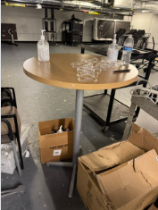 BAR HEIGHT TABLE