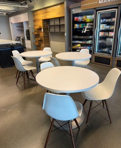 White Round Table