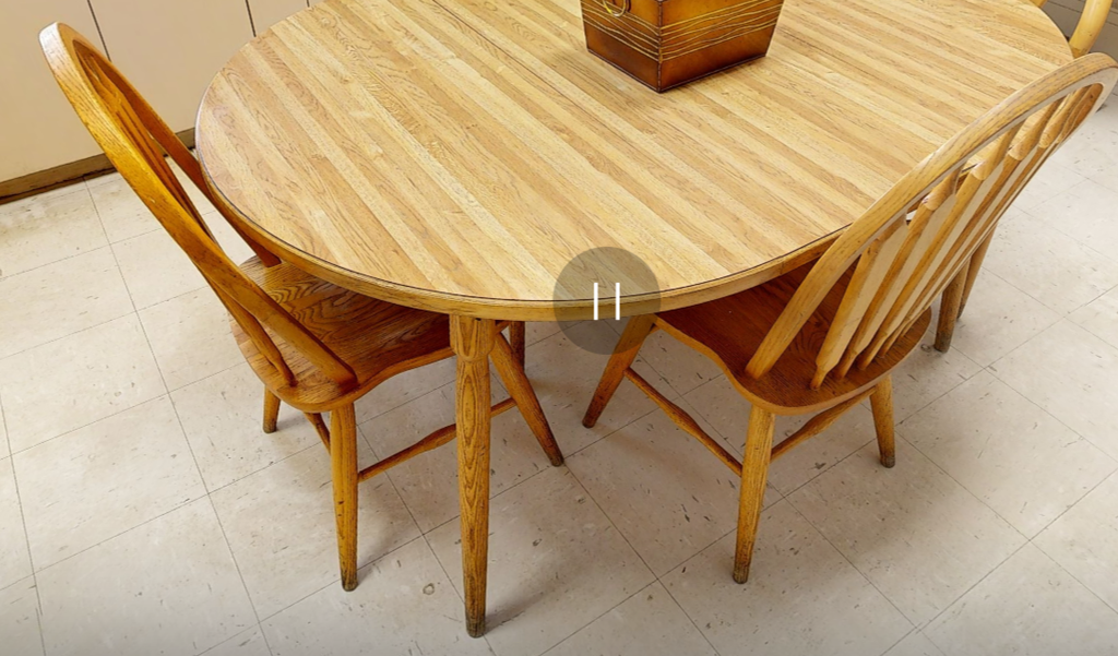Wood kitchen chair