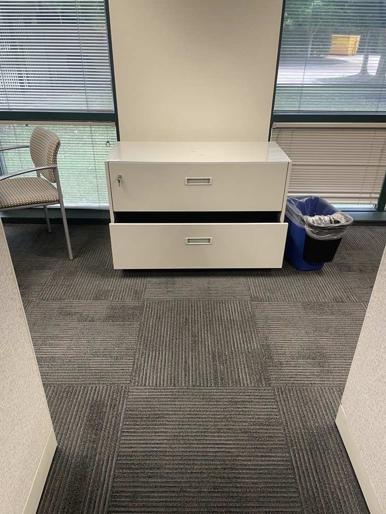 36" tan 2 Drawer storage