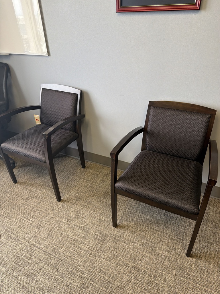 BLACK GUEST CHAIRS