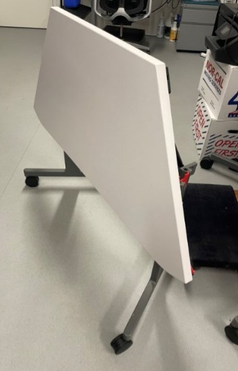 Folding Trapezoid Table 23"D x 48"W