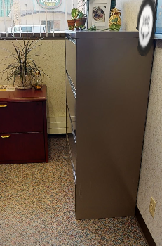Filing Cabinet - 4 Drawer, Metal