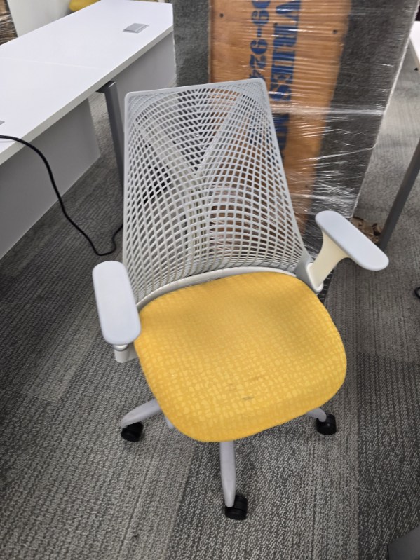 yellow seat chairs