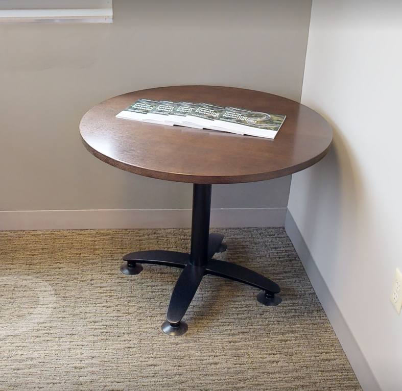 Round meeting table