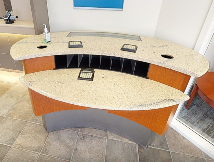 Cheque desk