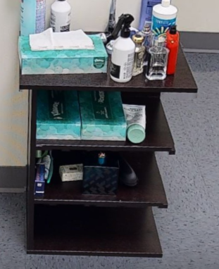 Mini 3 shelf bookcase