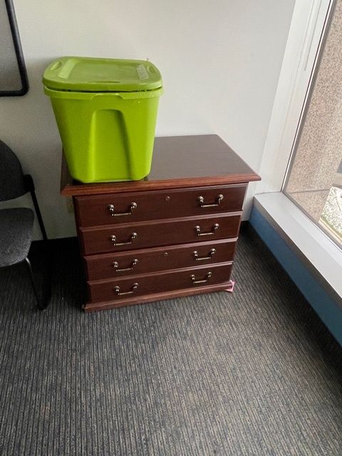 4-Drawer Cabinet - Wood