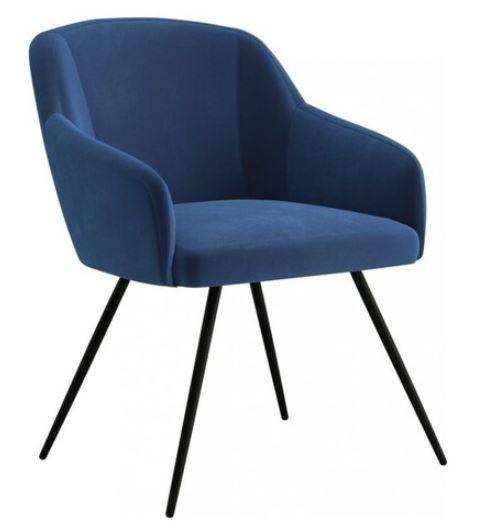 Blue guest chair