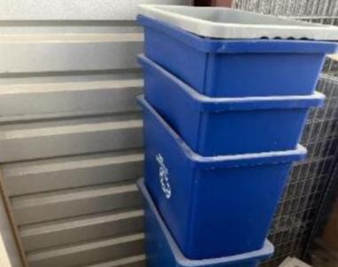 recycle  waste baskets 