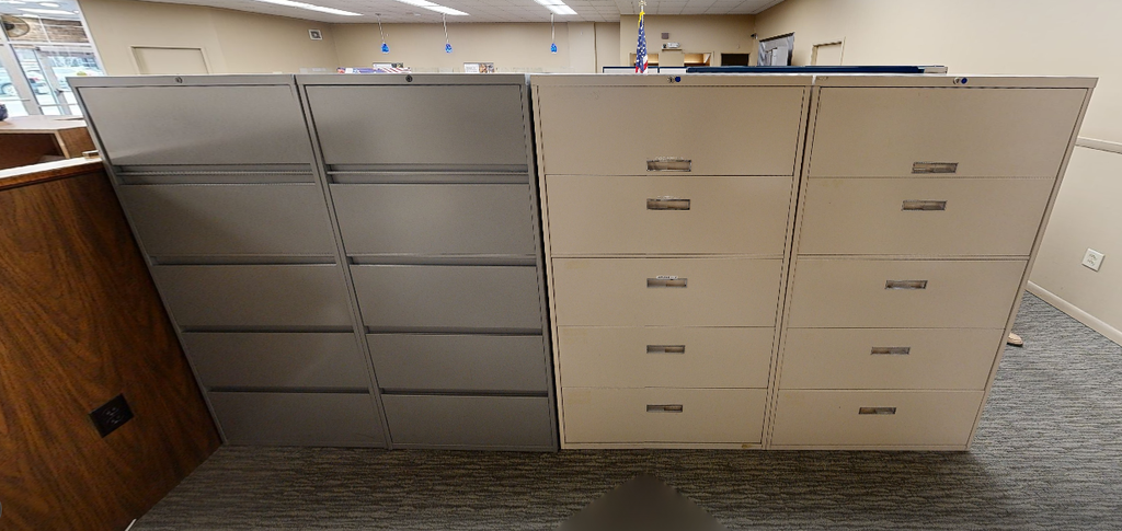 5D lateral filing cabinet