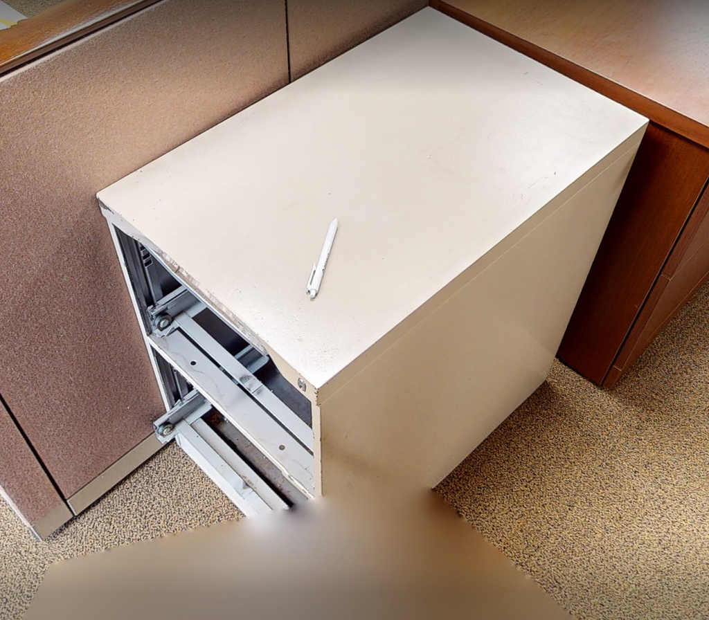 2D vertical filing cabinet