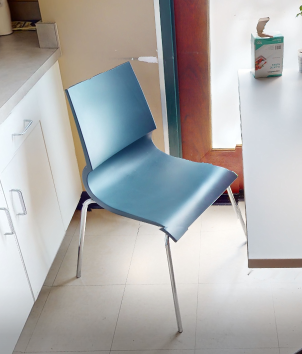 Blk cafe chair