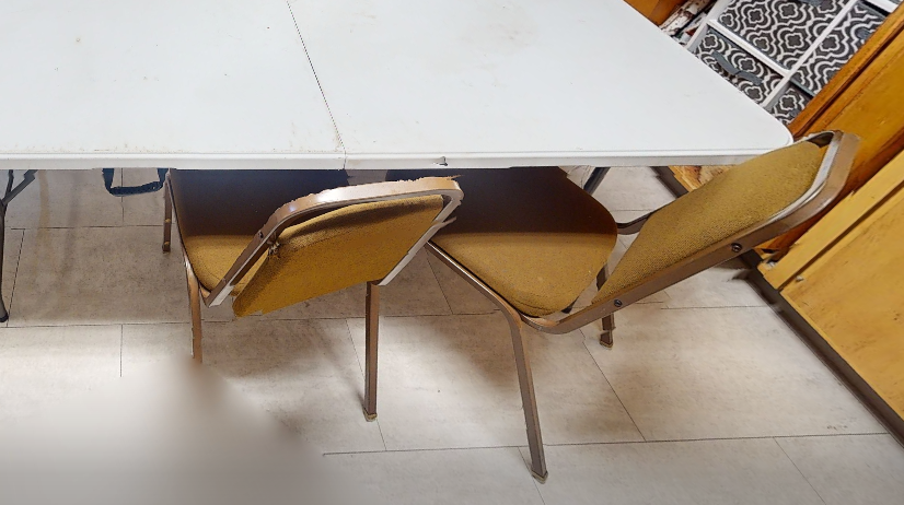 Brown cafe chair