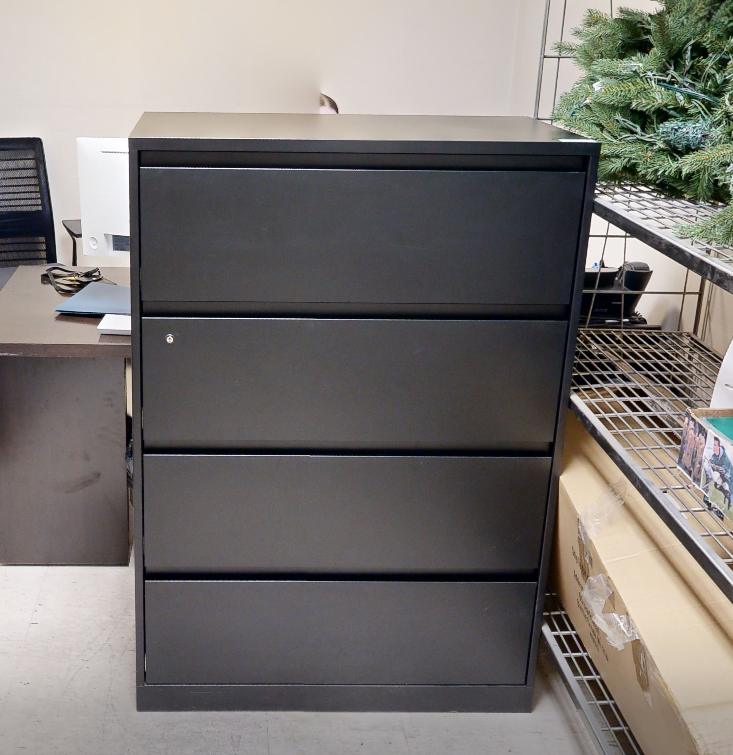 4D lateral filing cabinet