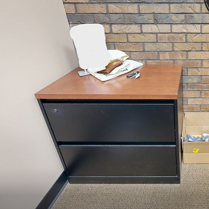 2D lateral filing cabinet