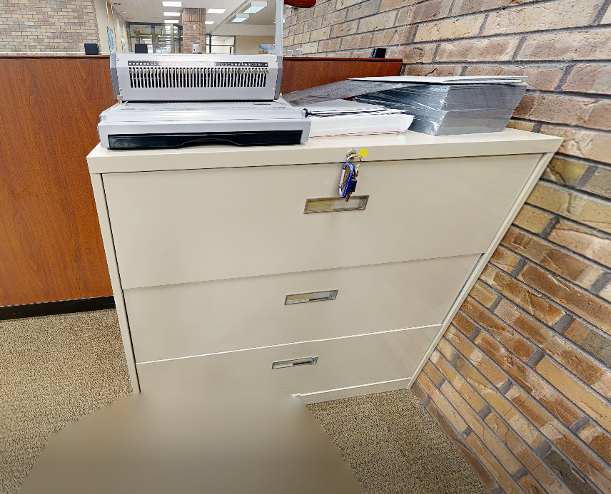 3D lateral filing cabinet