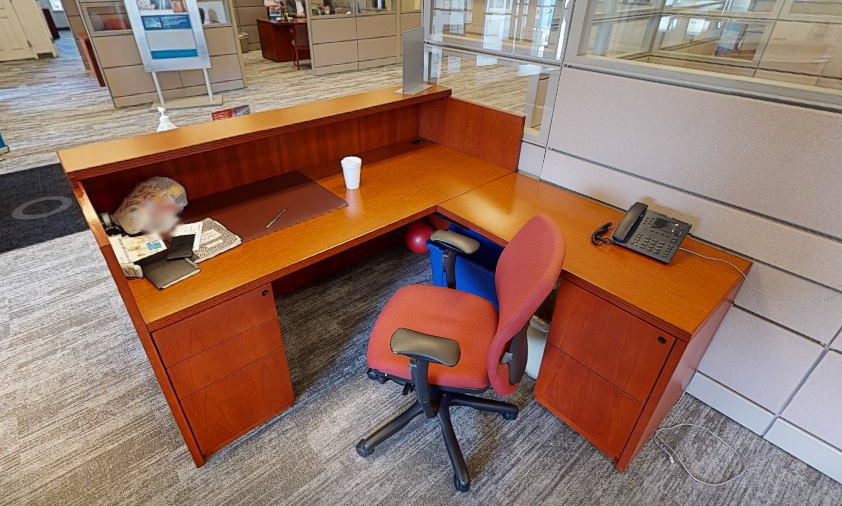 desk L-shaped