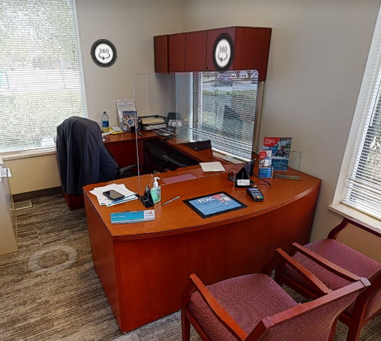 u shaped desk