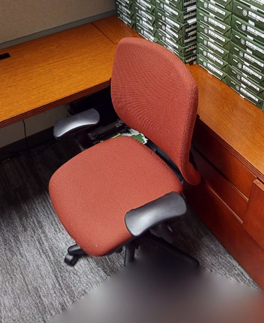 task chair - red