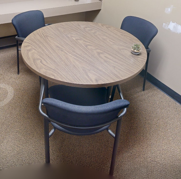 Round meeting table