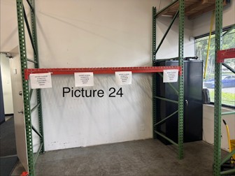 Large warehouse rack