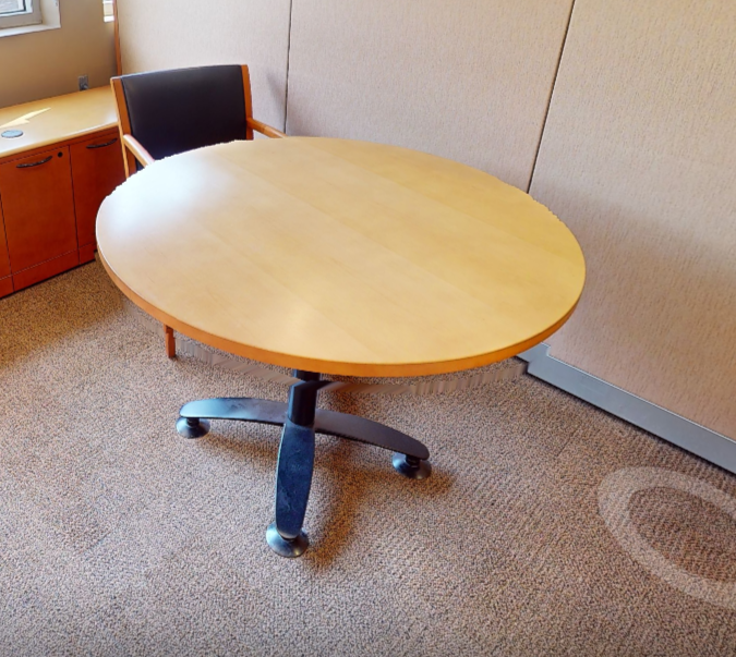 Round meeting table