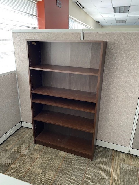 Brown Bookshelf