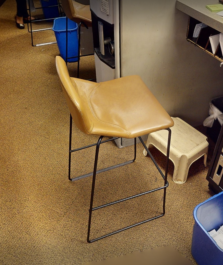 Gold barstools