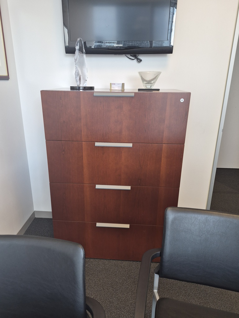 36" 4 Drawer Lateral - Wood