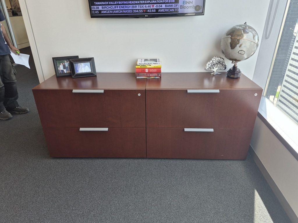 36" 2 Drawer Lateral - Wood