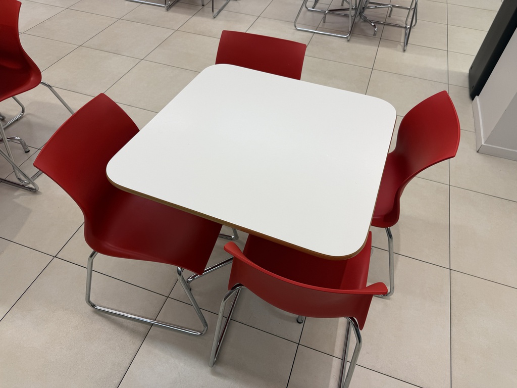 White SquareBreakroom Table