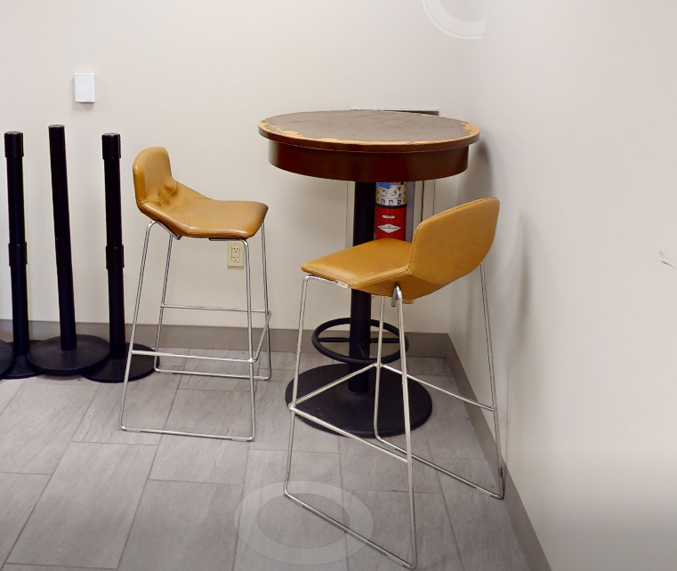 Gold barstool
