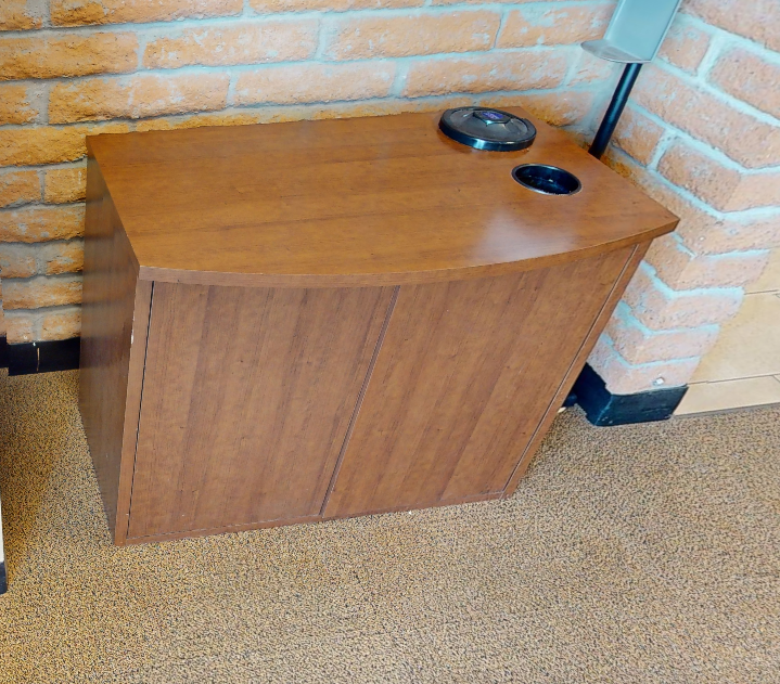2-Door coffee cabinet