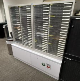 PLASTIC SHELVING / LETTER SHELVING