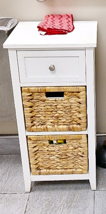 2 shelf cabinet