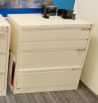 4D lateral filing cabinet