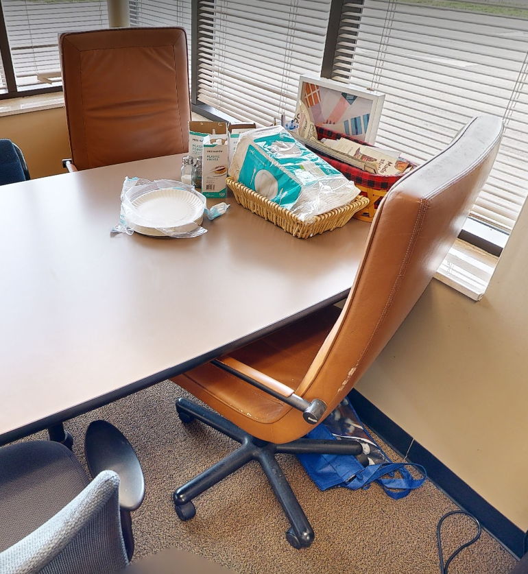 Mobile conference chair