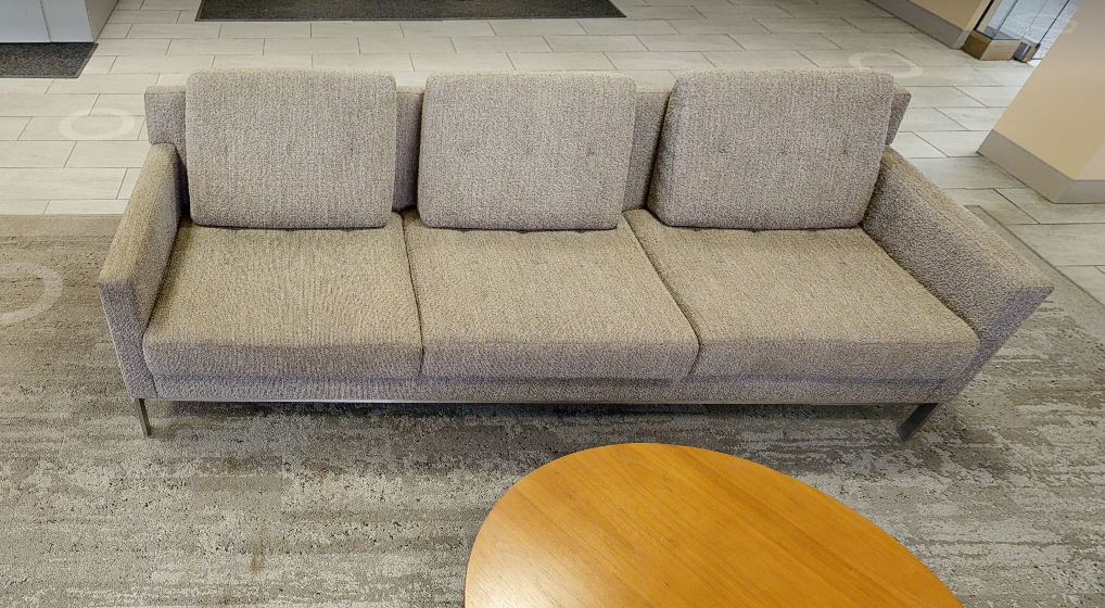 3 seat grey couch