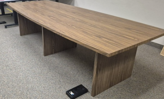 Brown Meeting Table