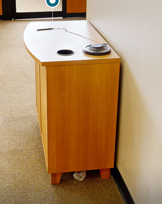 2-Door coffee cabinet