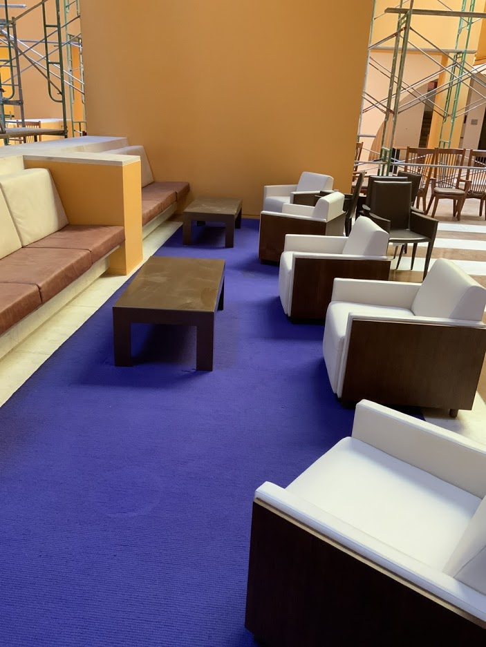 White Lounge Chair