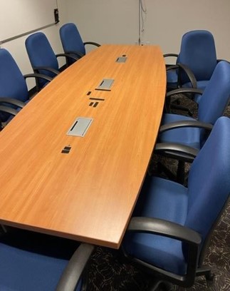 2 PIECE CONFERENCE TABLE-D3