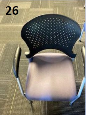 PURPLE SIDE CHAIR-D3