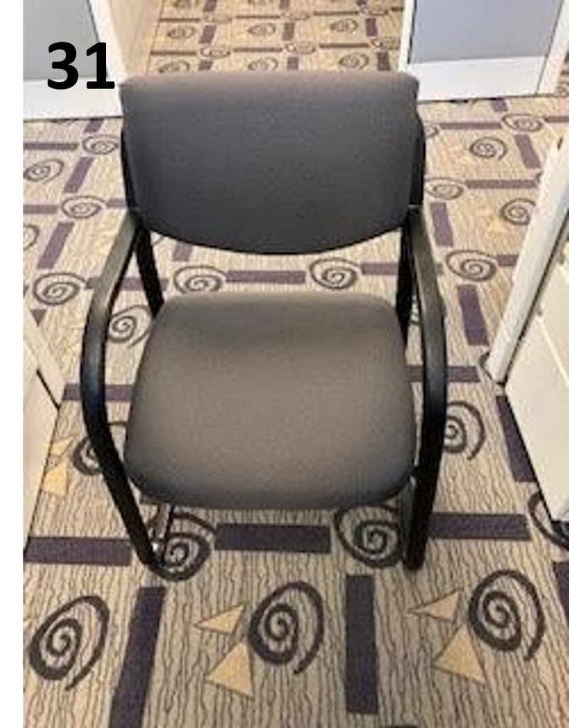 BLACK SIDE CHAIR-E5