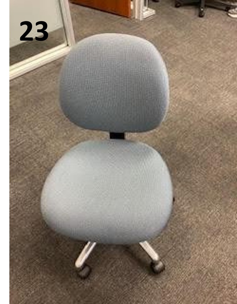 LIGHT BLUE STOOL