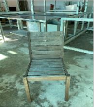 Wooden Chair, no Arms